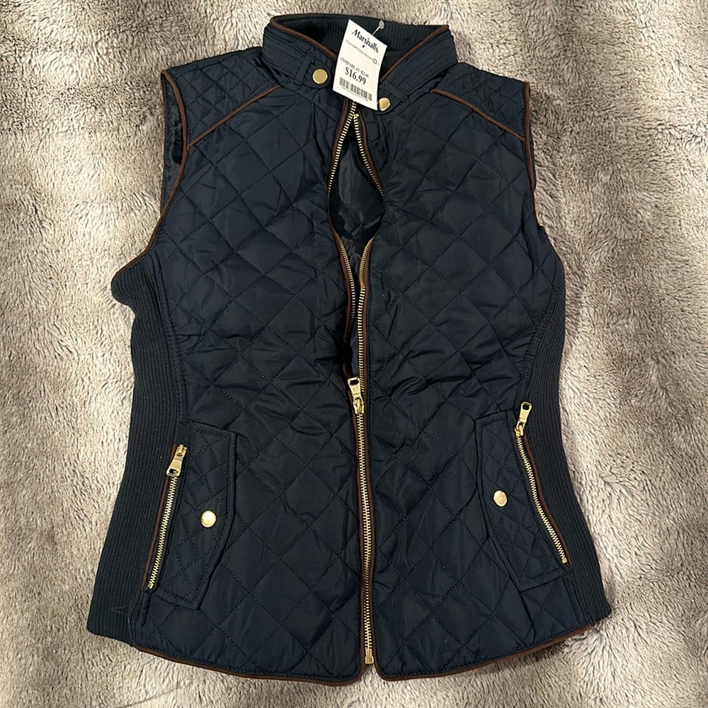 Navy Blue Vest
